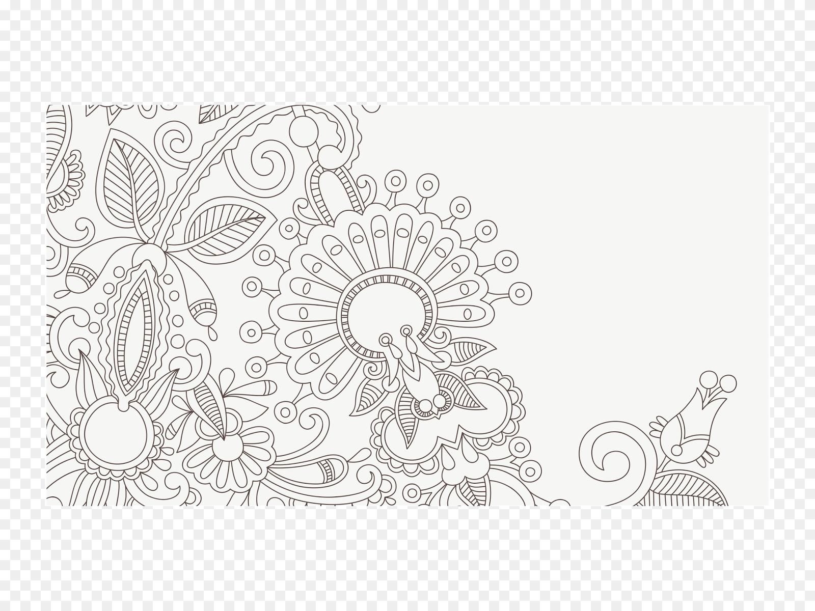 Detail Background Vector Batik Putih Nomer 40