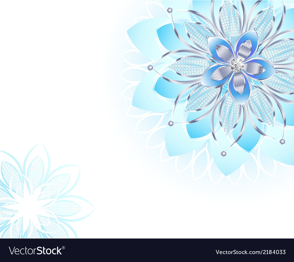 Detail Background Vector Blue Flower Koleksi Nomer 29