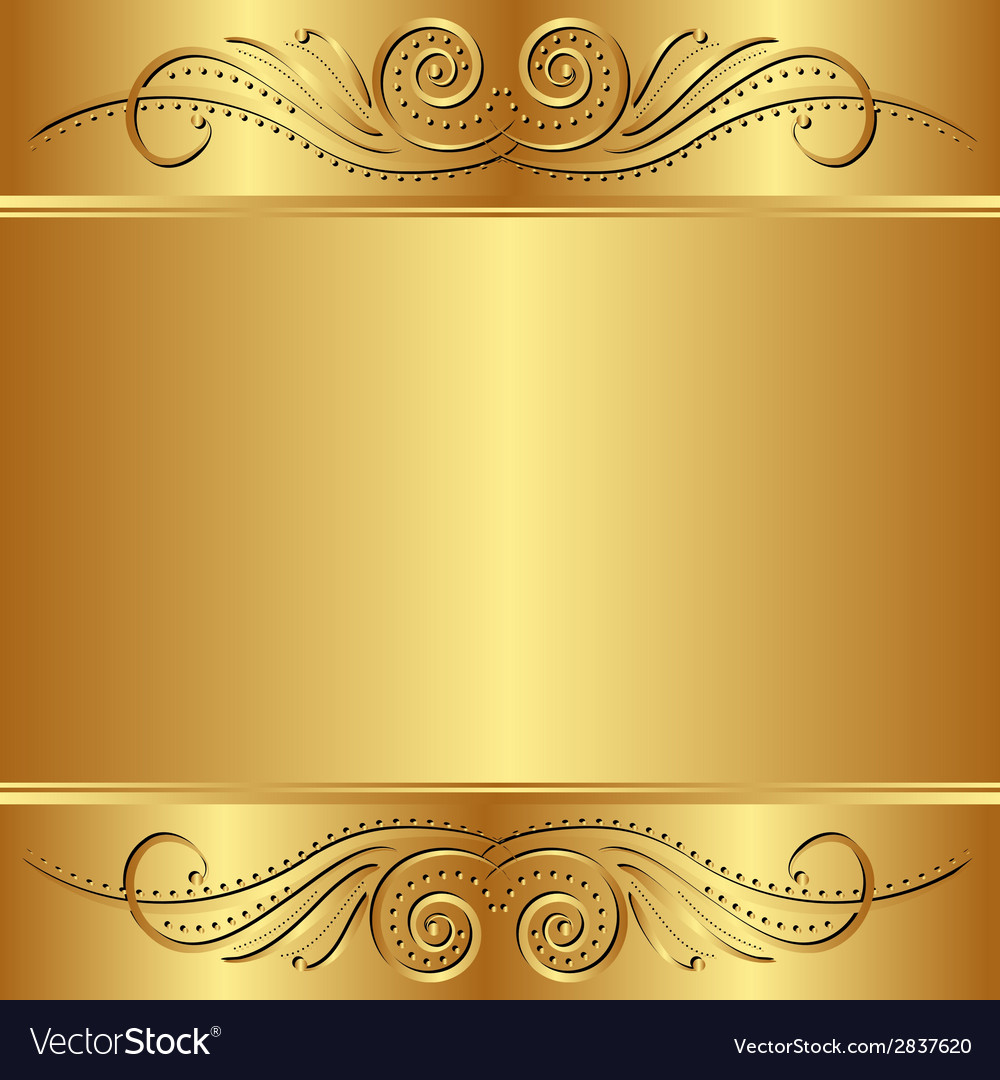 Detail Background Vector Gold Nomer 13