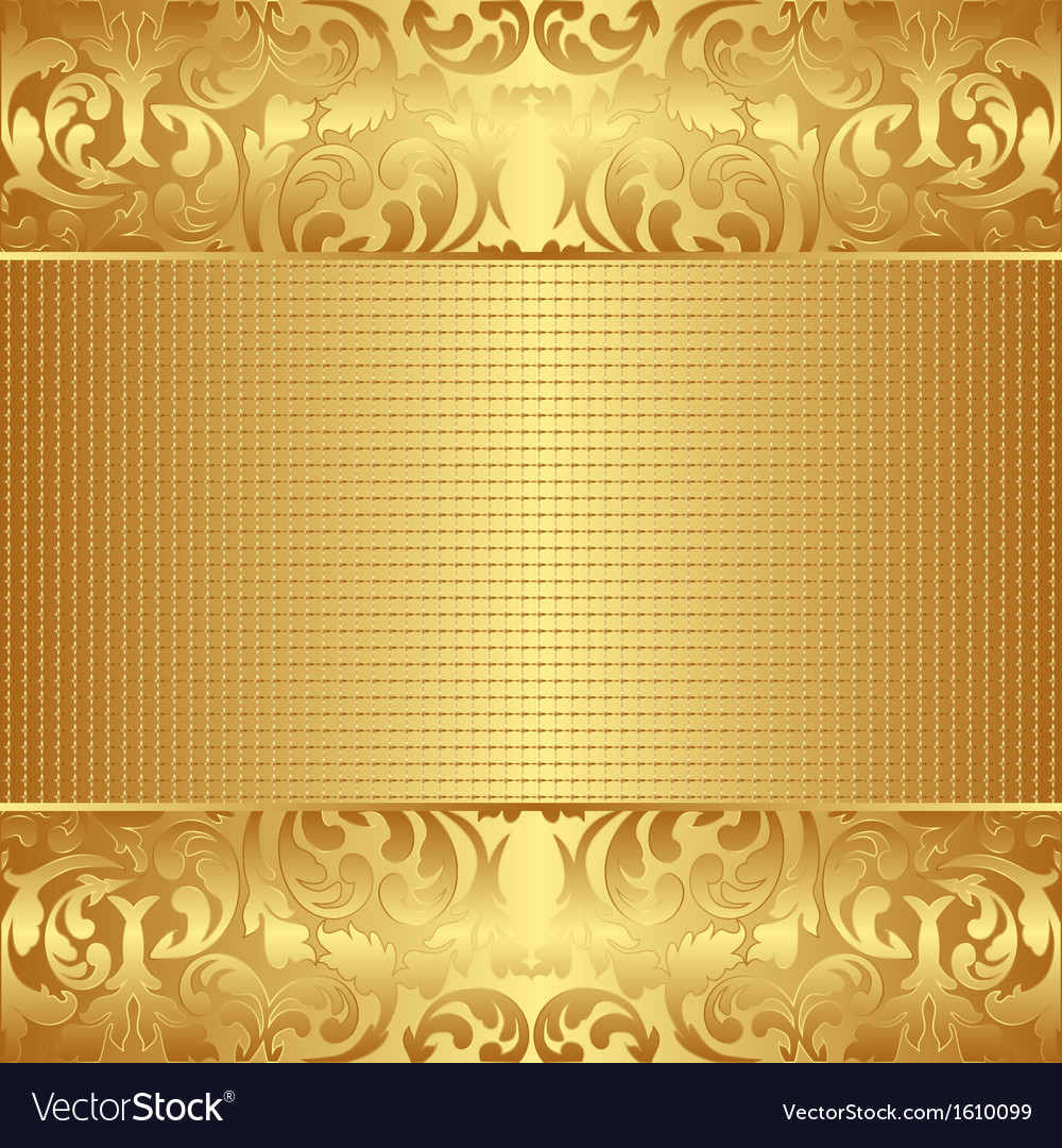 Detail Background Vector Gold Nomer 36