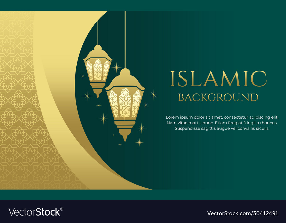 Detail Background Vector Islam Nomer 12