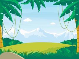 Background Vector Kartun - KibrisPDR