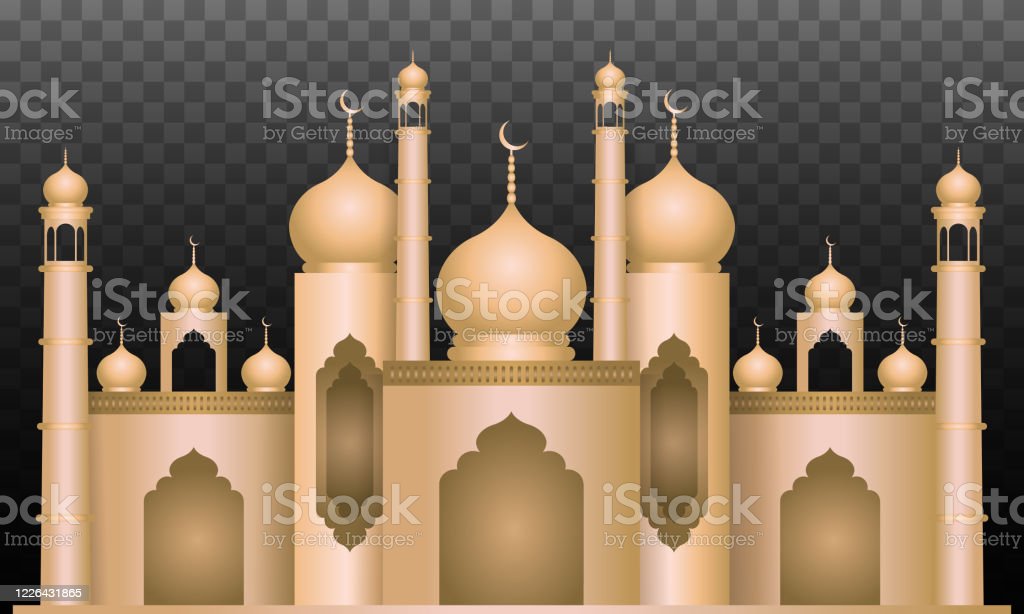Detail Background Vector Masjid Nomer 31
