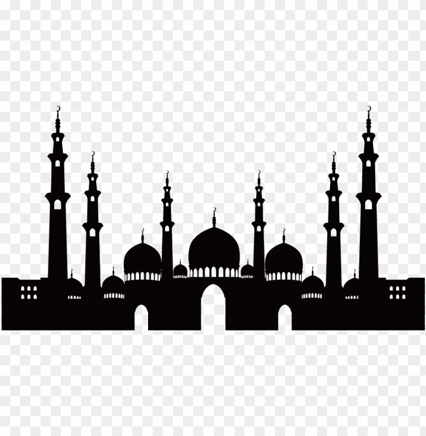 Detail Background Vector Masjid Nomer 56