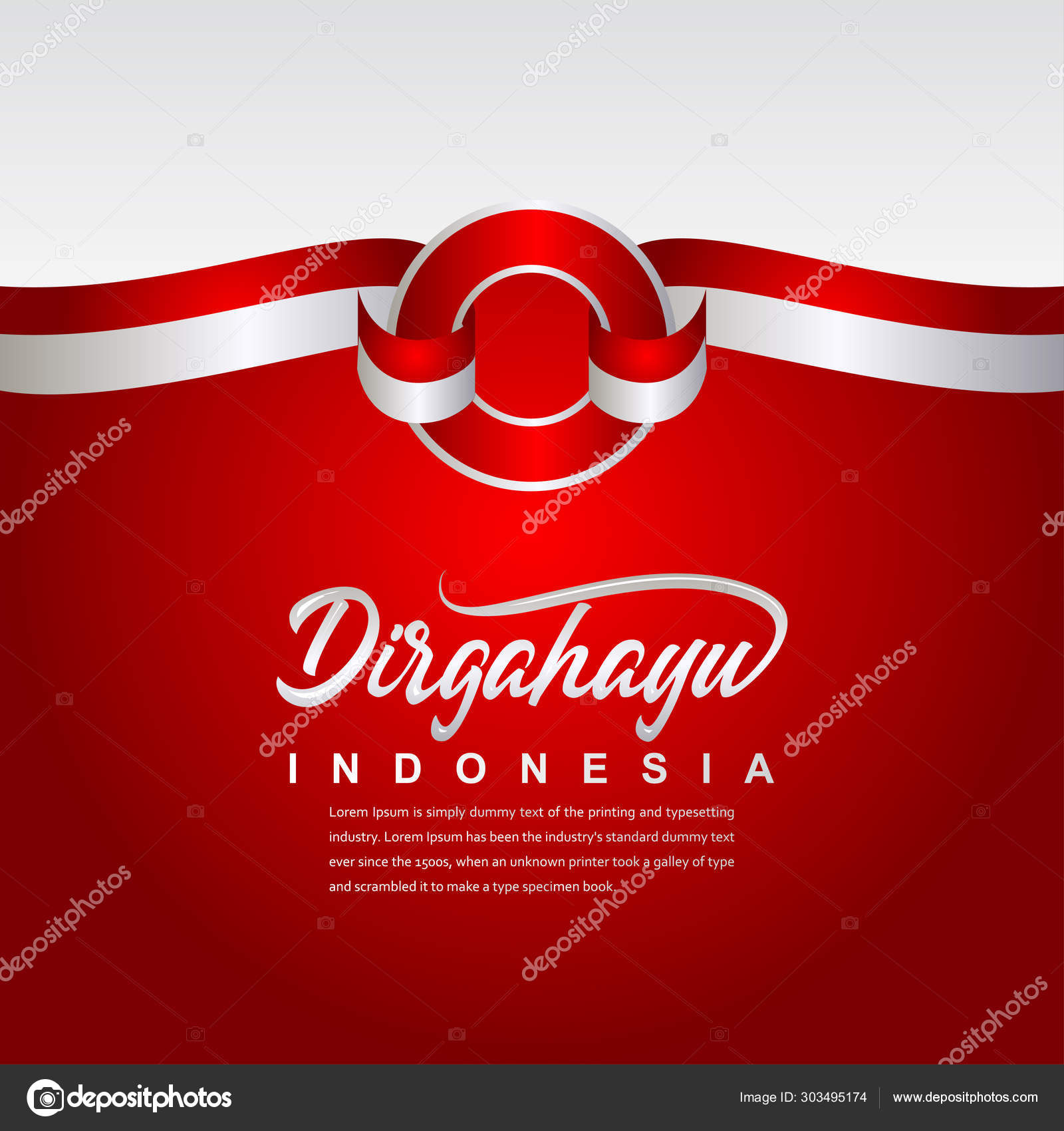 Detail Background Vector Merah Putih Nomer 25