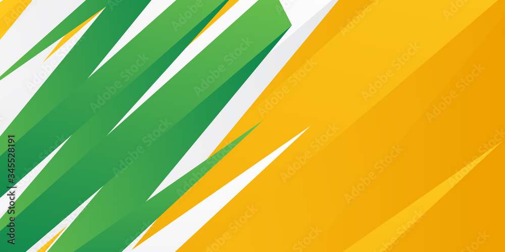 Detail Background Vector Orange Green Nomer 24
