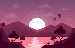 Detail Background Vector Pemandangan Nomer 27