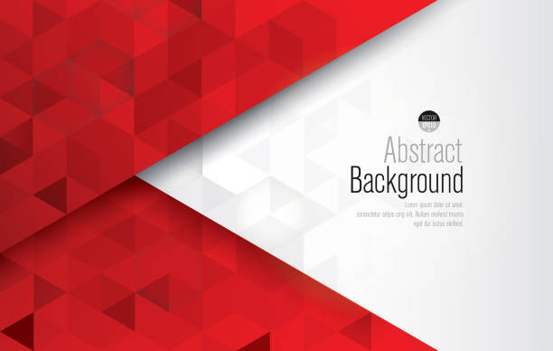 Detail Background Vector Red And White Nomer 40