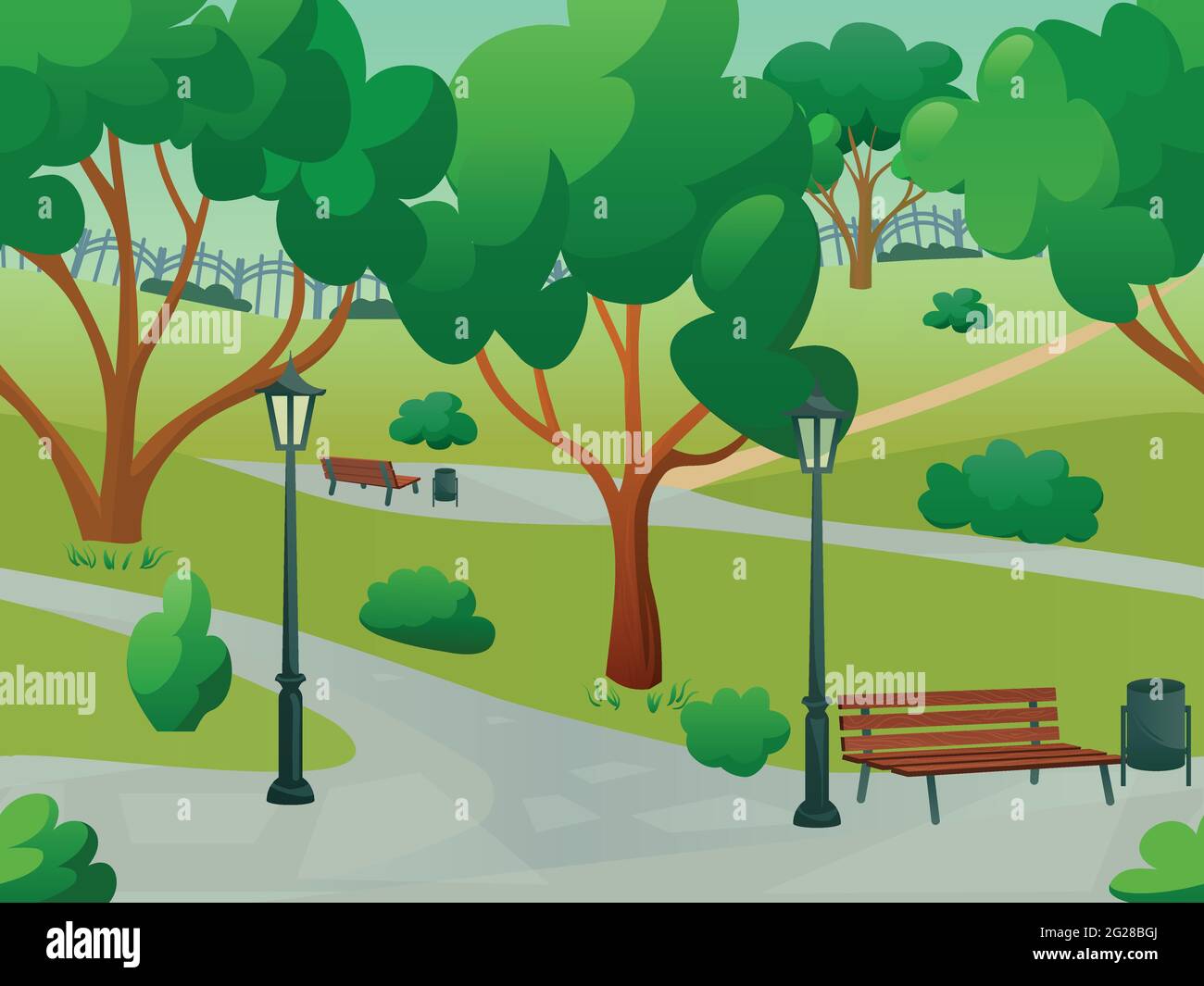 Download Background Vector Taman Nomer 25