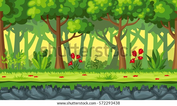 Detail Background Vector Taman Nomer 29