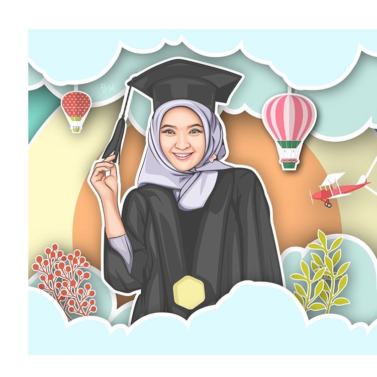 Detail Background Vector Wisuda Nomer 45