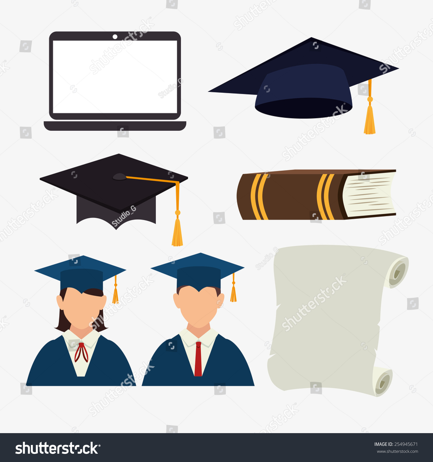 Detail Background Vector Wisuda Nomer 47