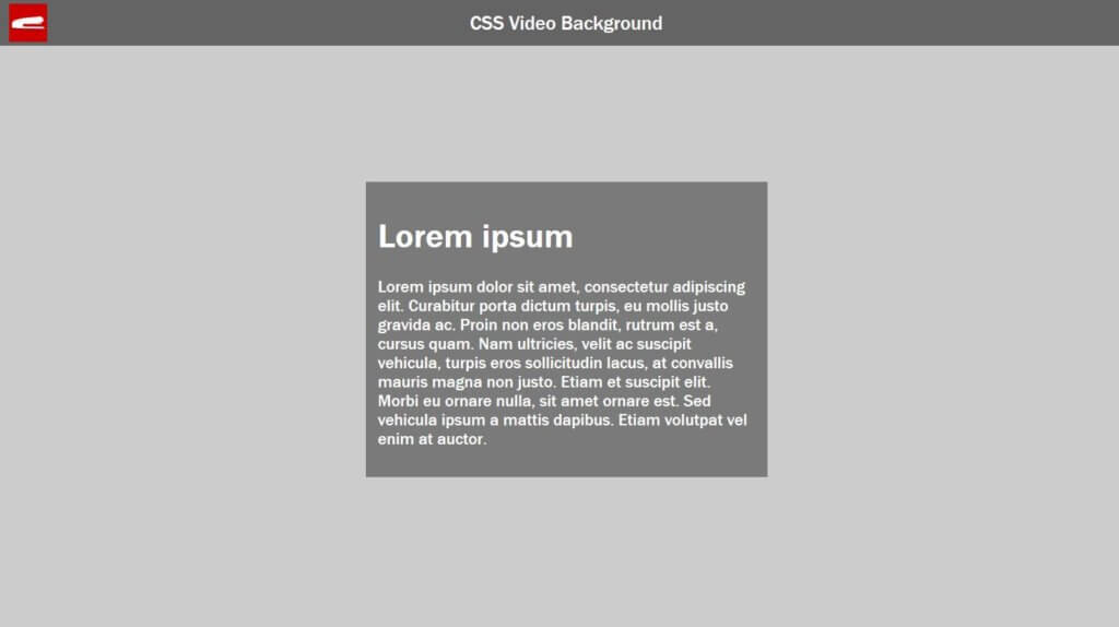 Detail Background Video Css Nomer 17