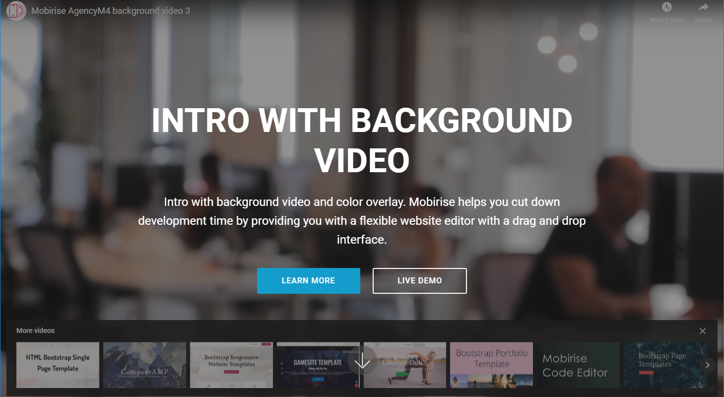 Detail Background Video Html Nomer 25