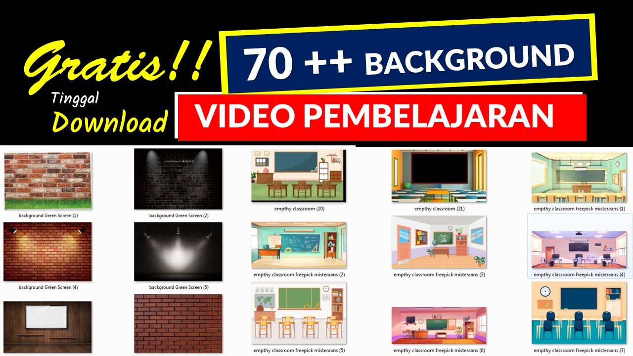 Detail Background Video Pembelajaran Nomer 45