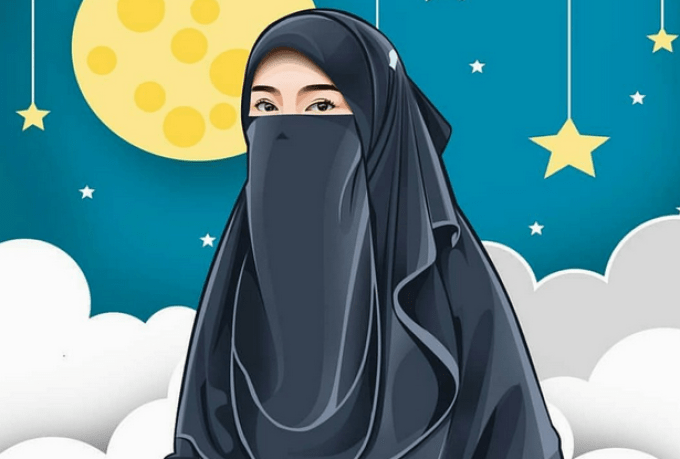 Detail Background Wanita Muslimah Nomer 37