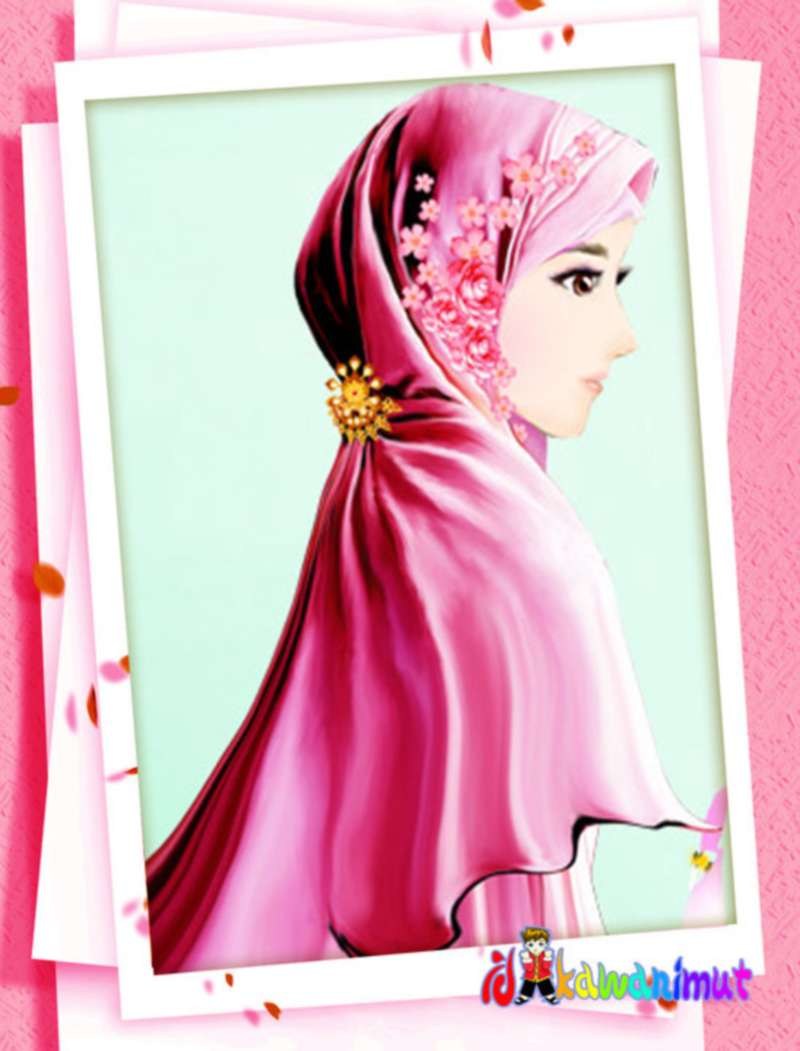 Detail Background Wanita Muslimah Nomer 48