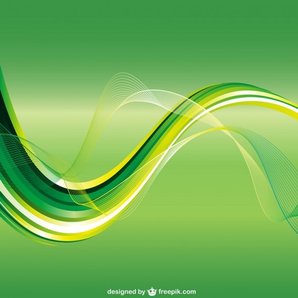 Detail Background Wave Hijau Nomer 8