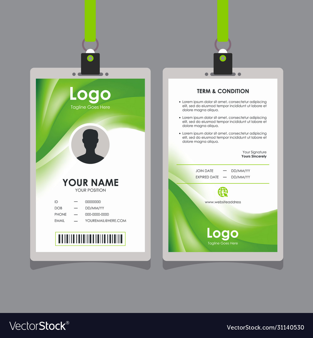 Detail Background Wave Id Card Nomer 17