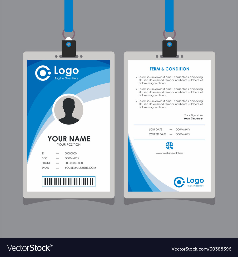 Detail Background Wave Id Card Nomer 3