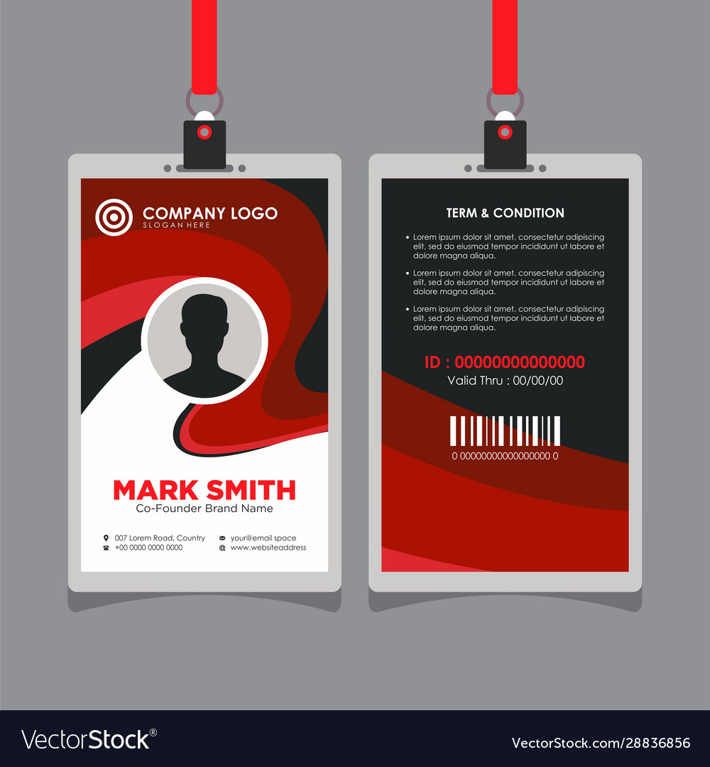 Detail Background Wave Id Card Nomer 27