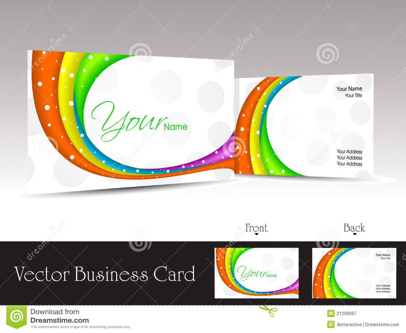 Detail Background Wave Id Card Nomer 28