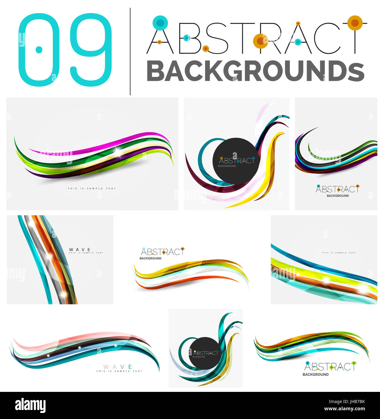 Detail Background Wave Id Card Nomer 29