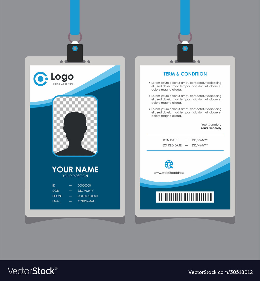 Detail Background Wave Id Card Nomer 5