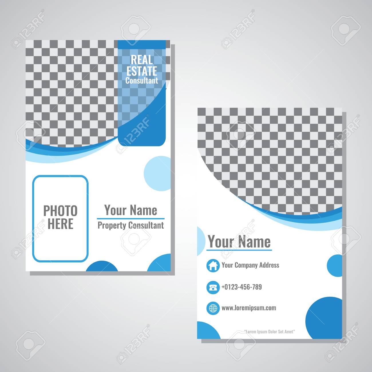 Detail Background Wave Id Card Nomer 6