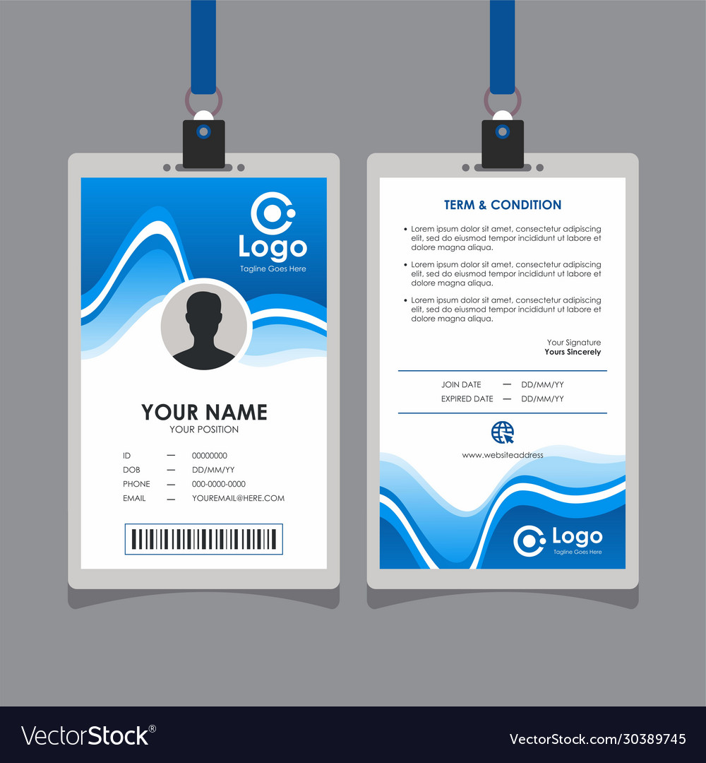 Detail Background Wave Id Card Nomer 52