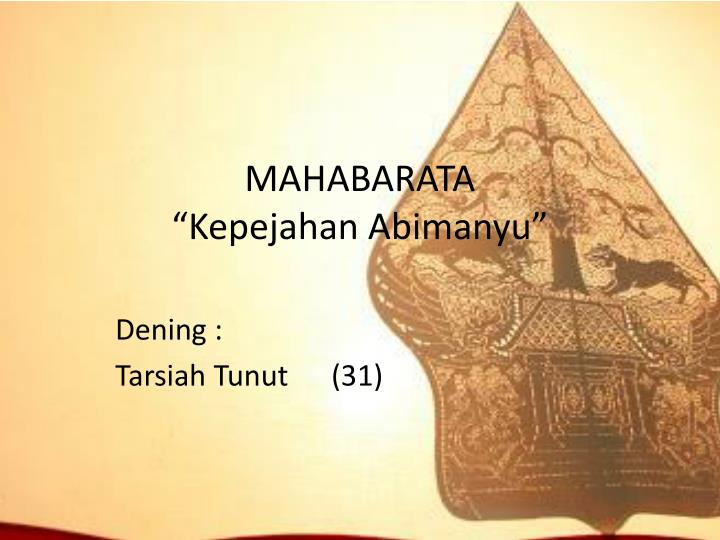 Detail Background Wayang Powerpoint Nomer 26