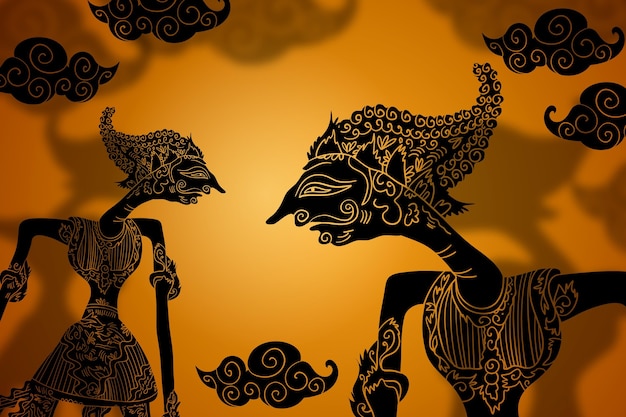 Detail Background Wayang Powerpoint Nomer 42