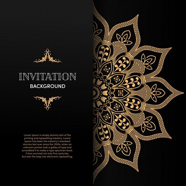 Detail Background Wedding Black Nomer 32