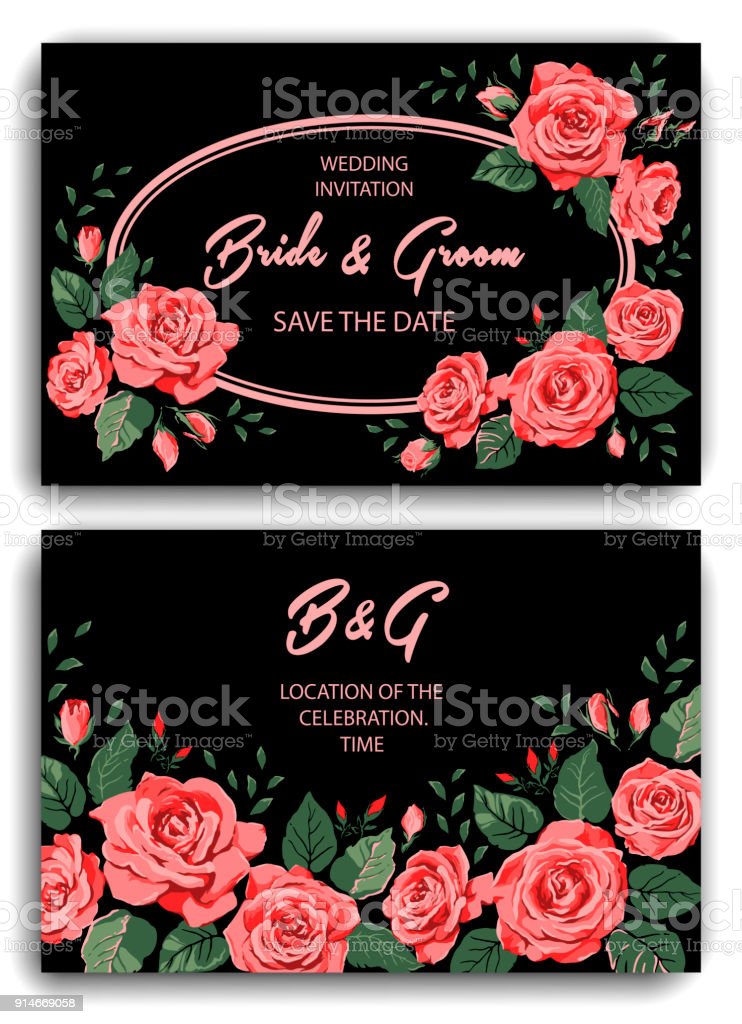 Detail Background Wedding Black Nomer 50