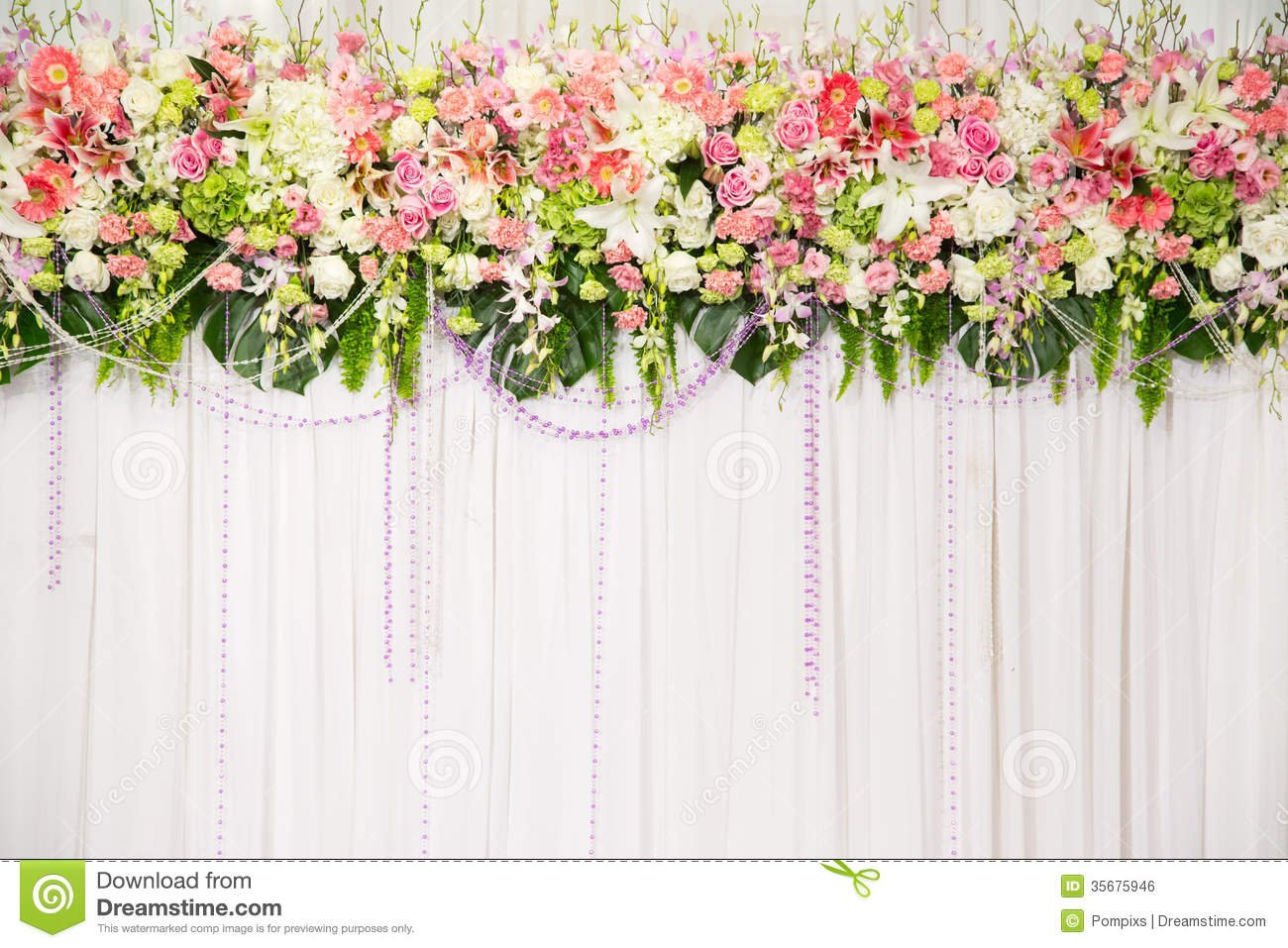 Detail Background Wedding Flower Nomer 5