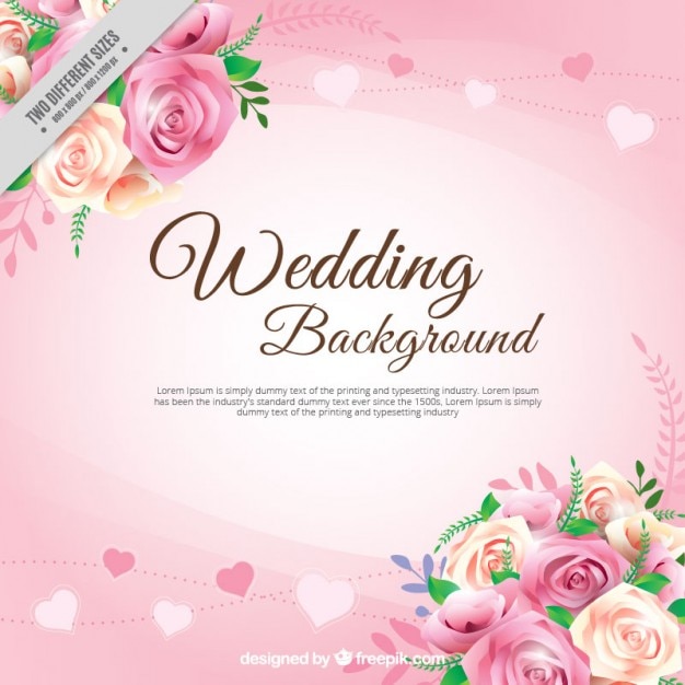 Detail Background Wedding Vector Nomer 8