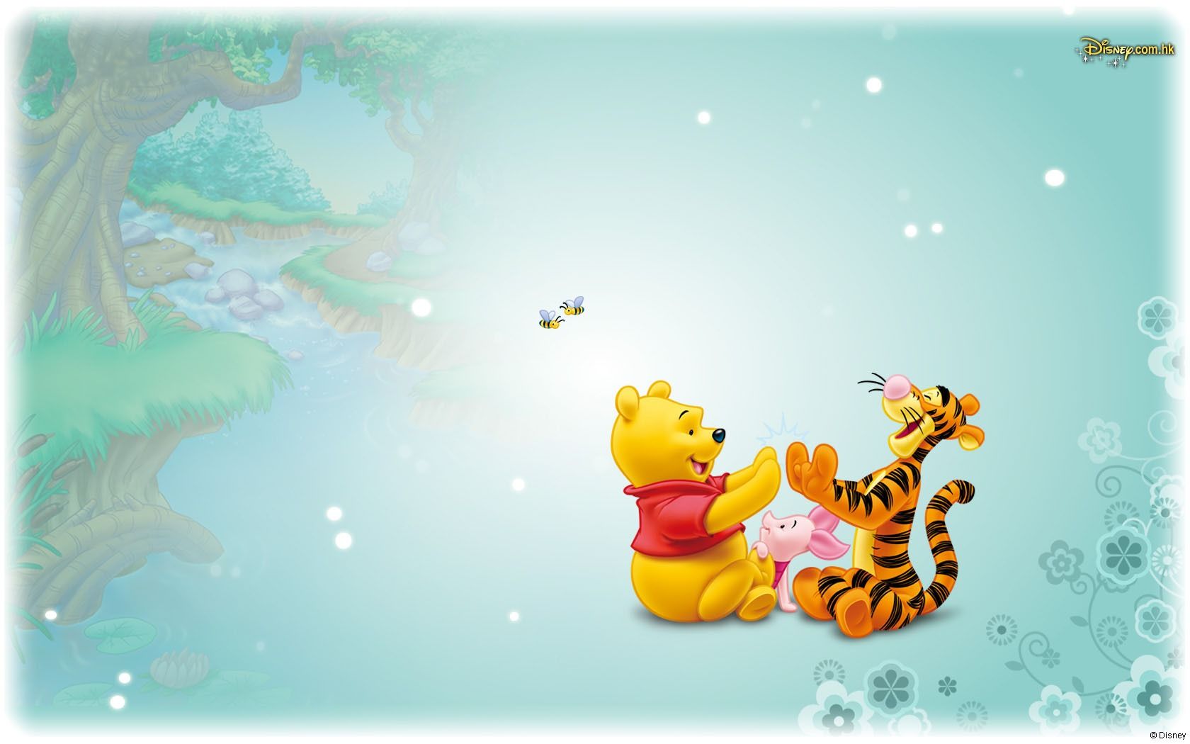 Detail Background Winnie The Pooh Powerpoint Nomer 7