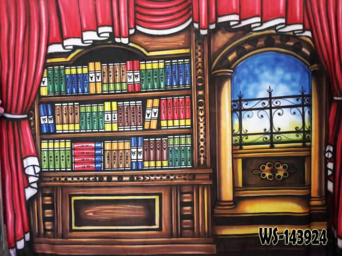 Detail Background Wisuda Buku Nomer 16