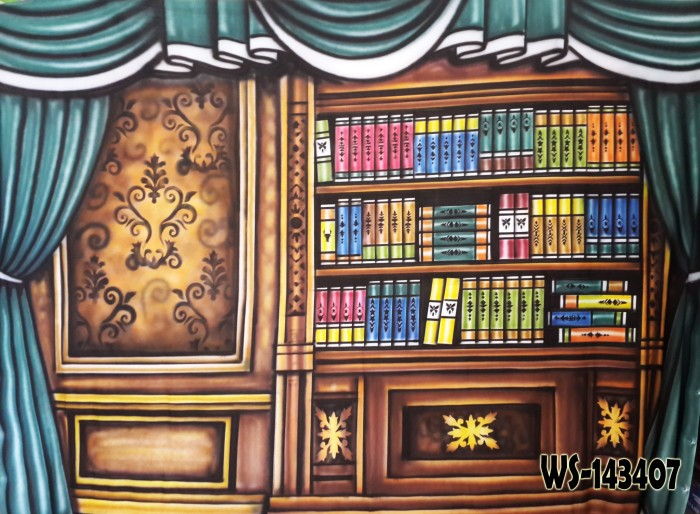 Detail Background Wisuda Buku Nomer 17