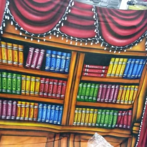 Detail Background Wisuda Buku Nomer 41