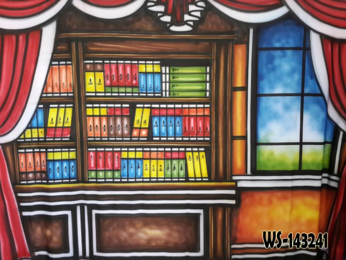 Detail Background Wisuda Buku Nomer 45