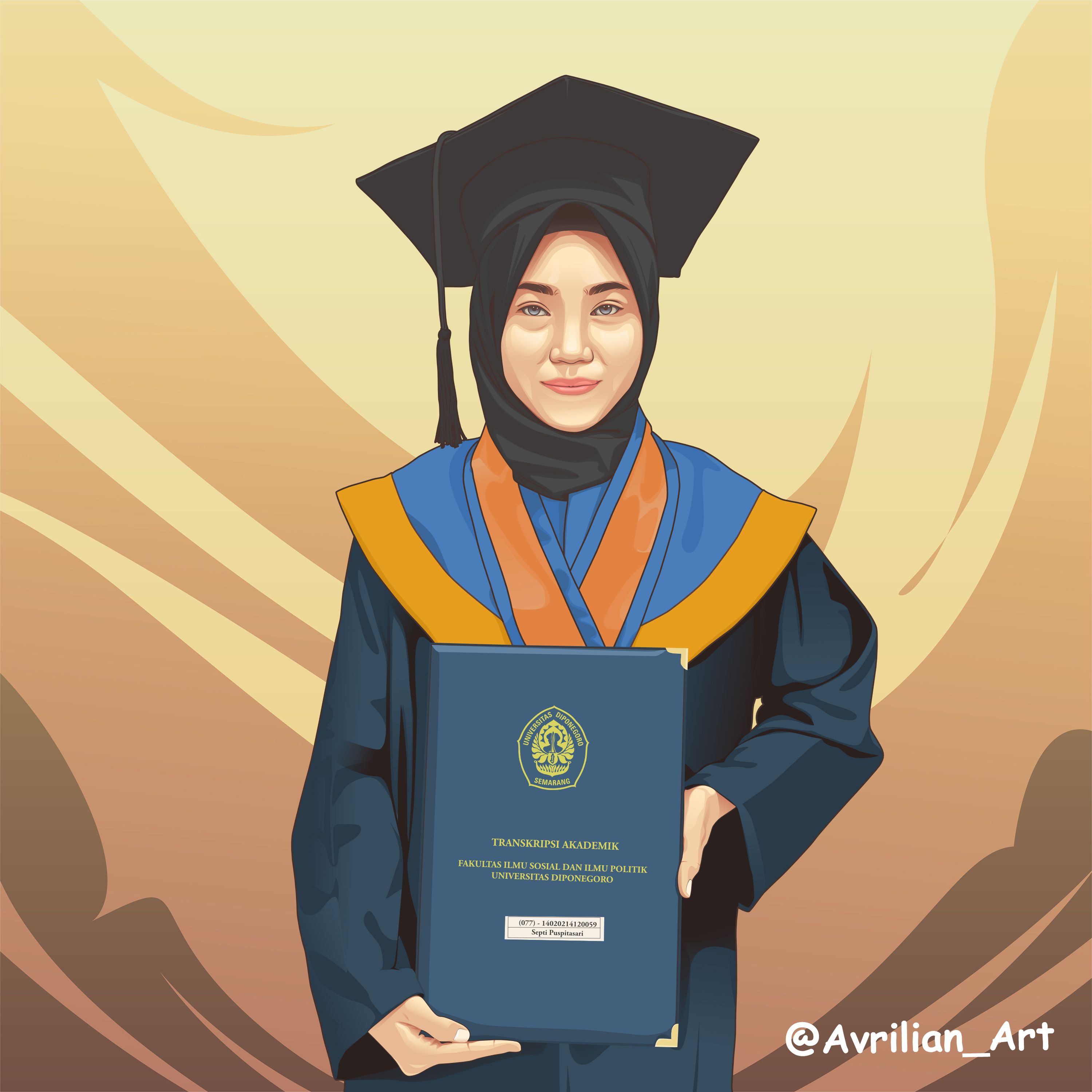 Detail Background Wisuda Vector Nomer 12