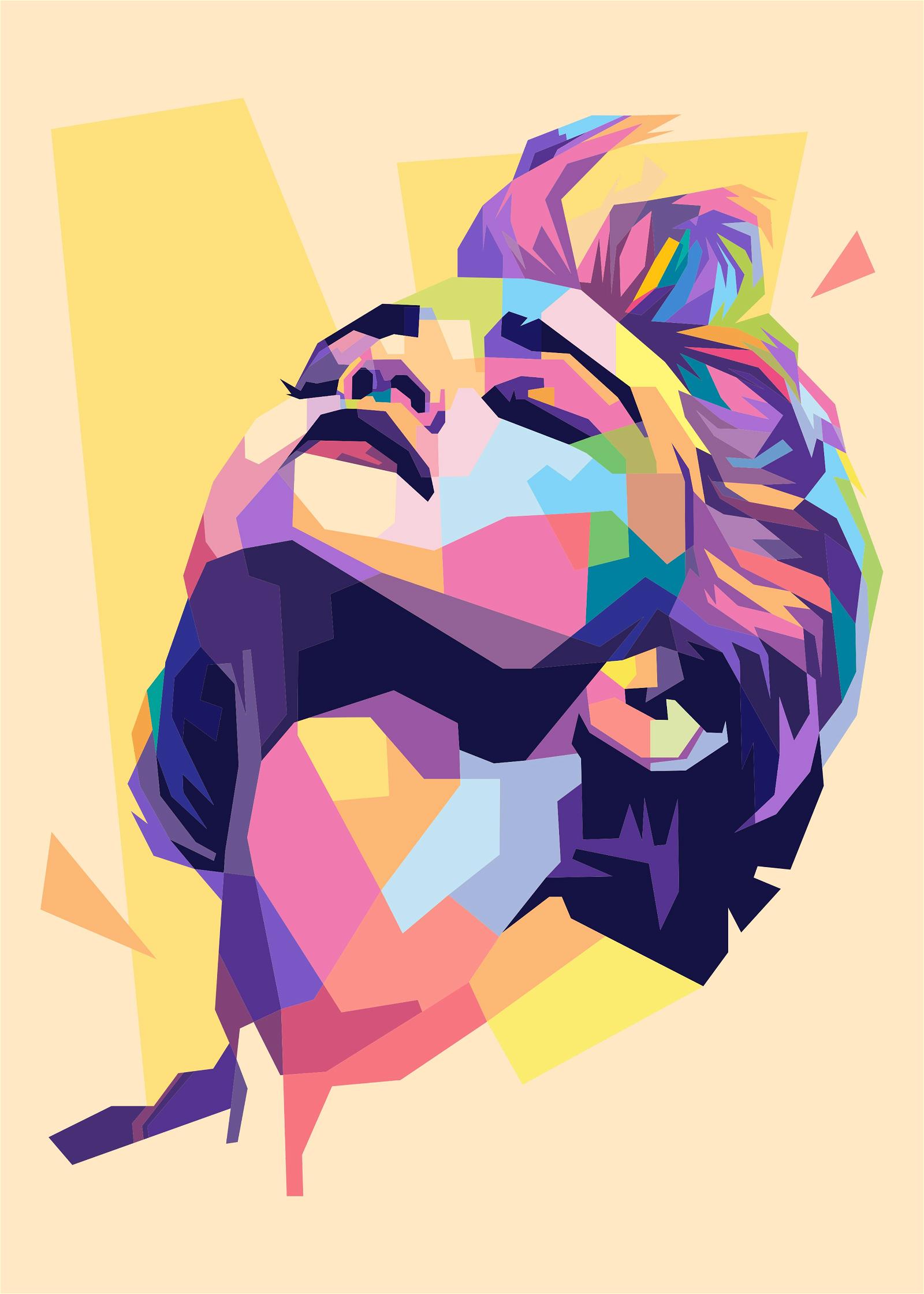 Detail Background Wpap Abstrak Nomer 42