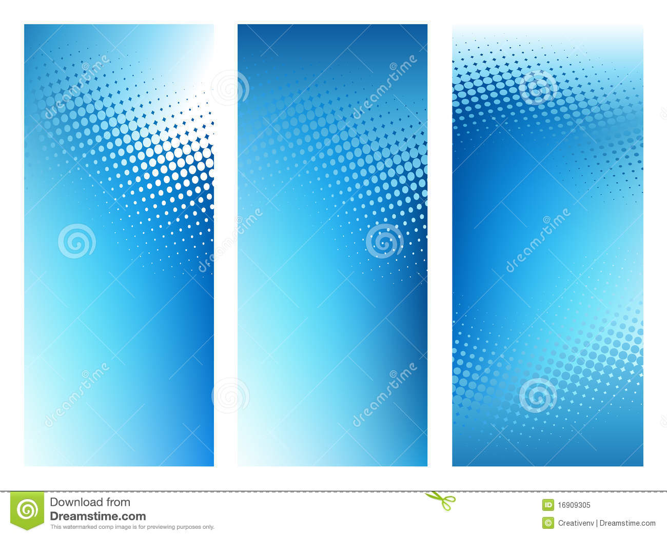 Detail Background X Banner Blue Nomer 2