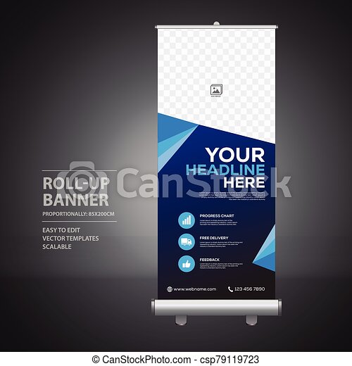Detail Background X Banner Blue Nomer 31