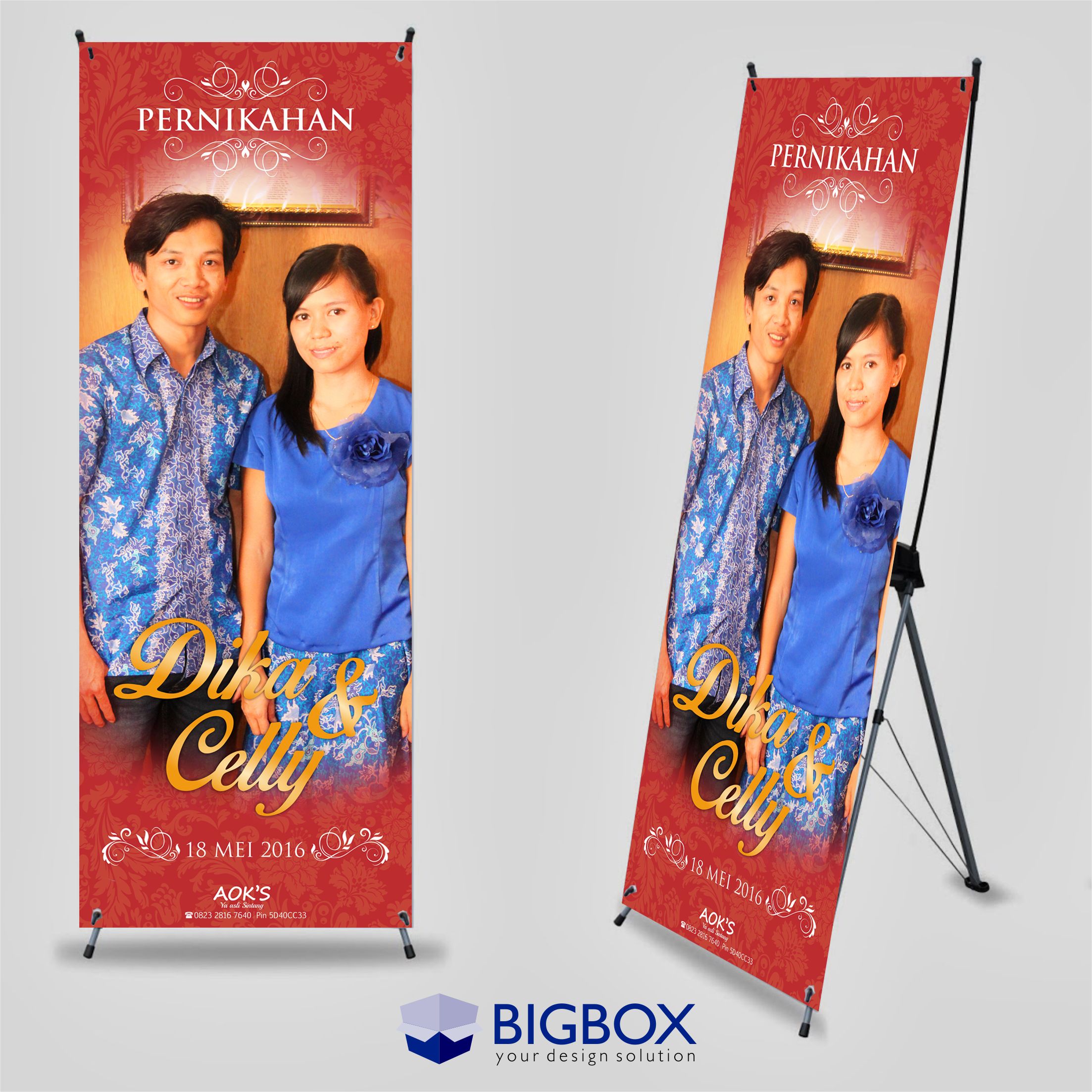 Detail Background X Banner Pernikahan Nomer 18