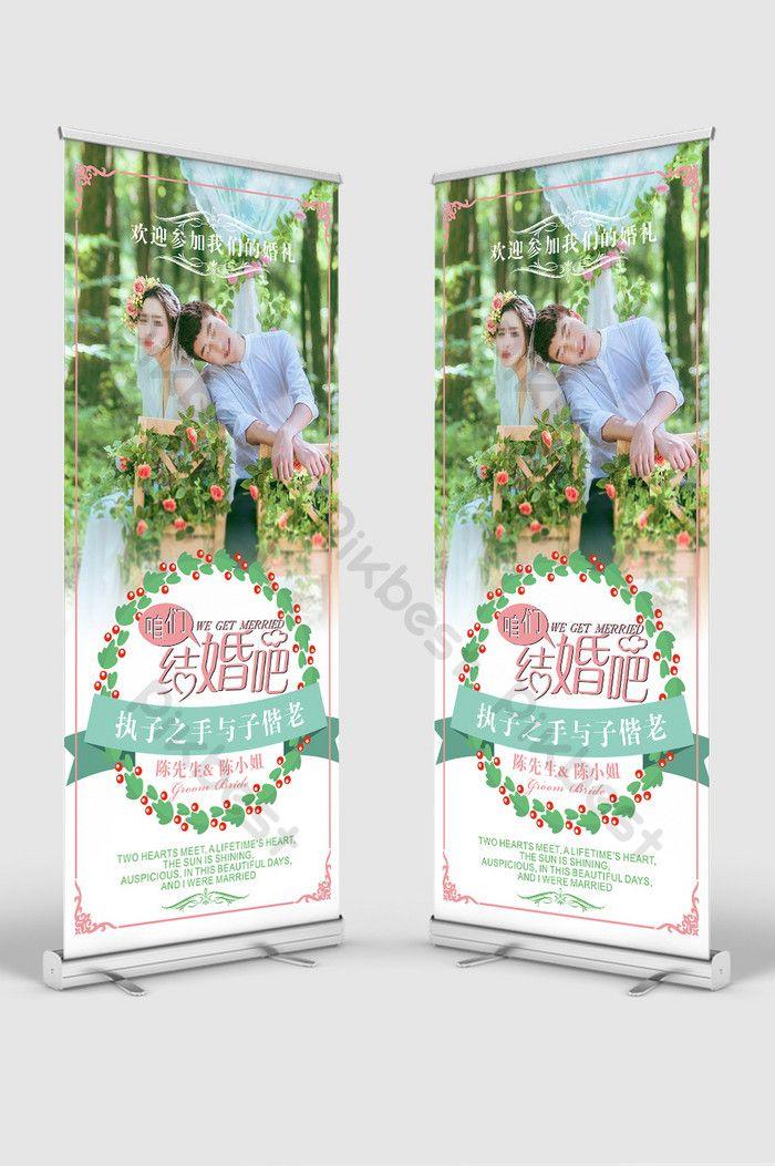 Detail Background X Banner Wedding Nomer 43