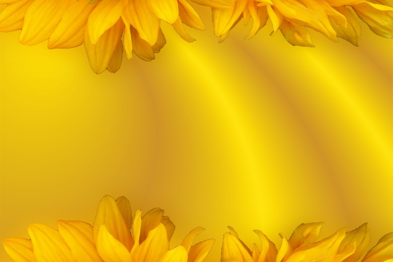 Detail Background Yellow Floral Nomer 19