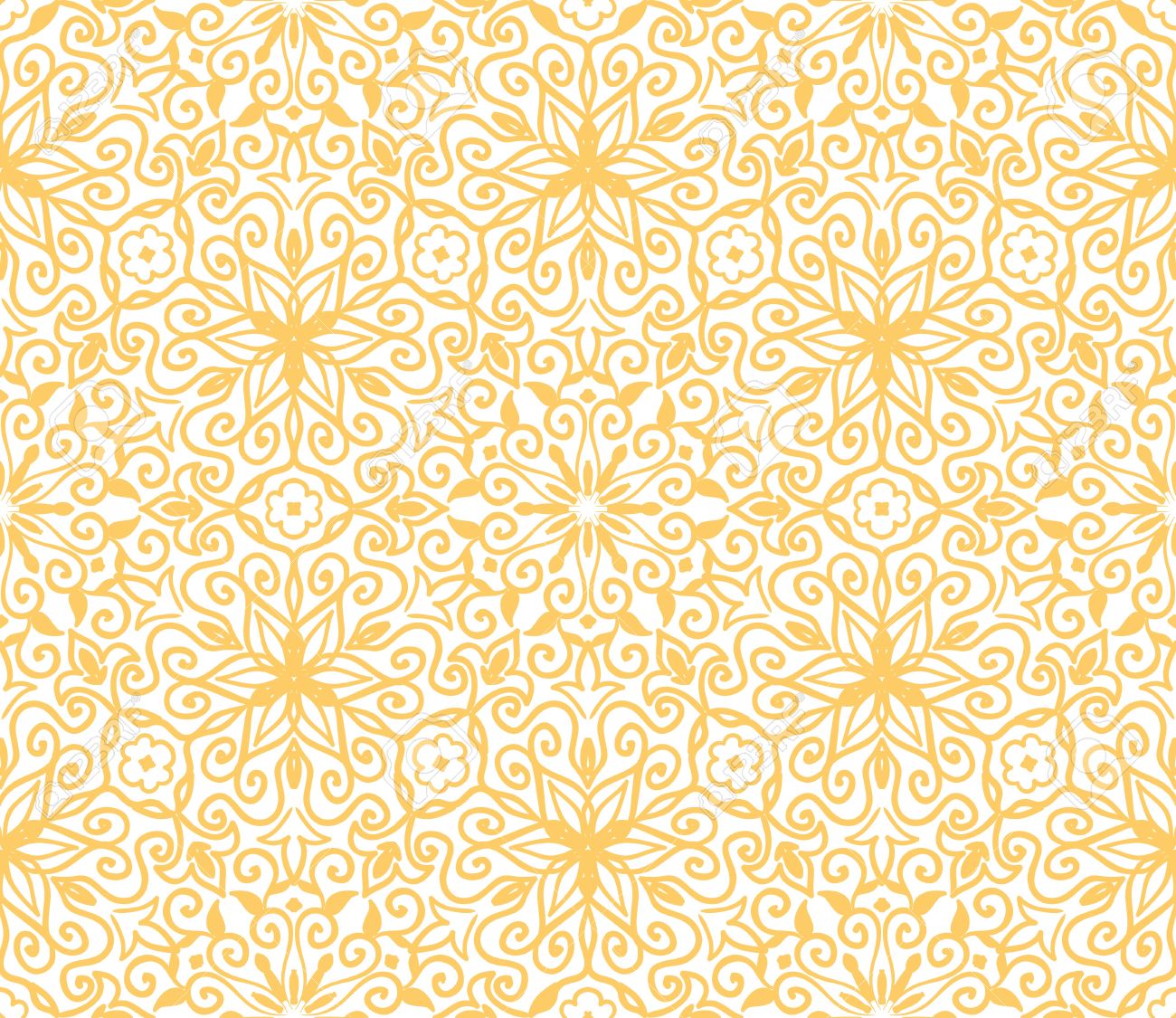 Detail Background Yellow Floral Nomer 22