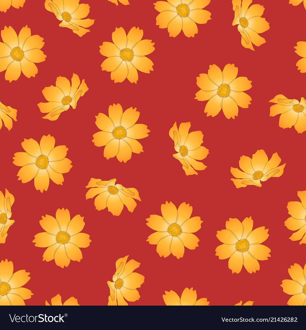 Detail Background Yellow Floral Nomer 39